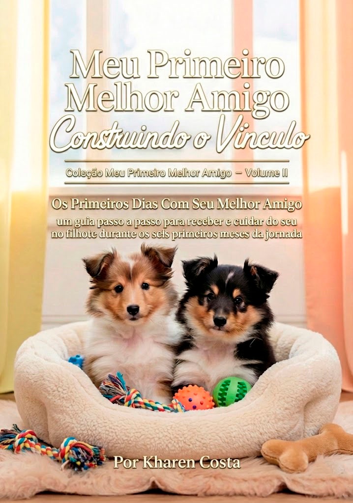 Capa do Volume 2 — Construindo o Vínculo, da coleção Meu Primeiro Melhor Amigo